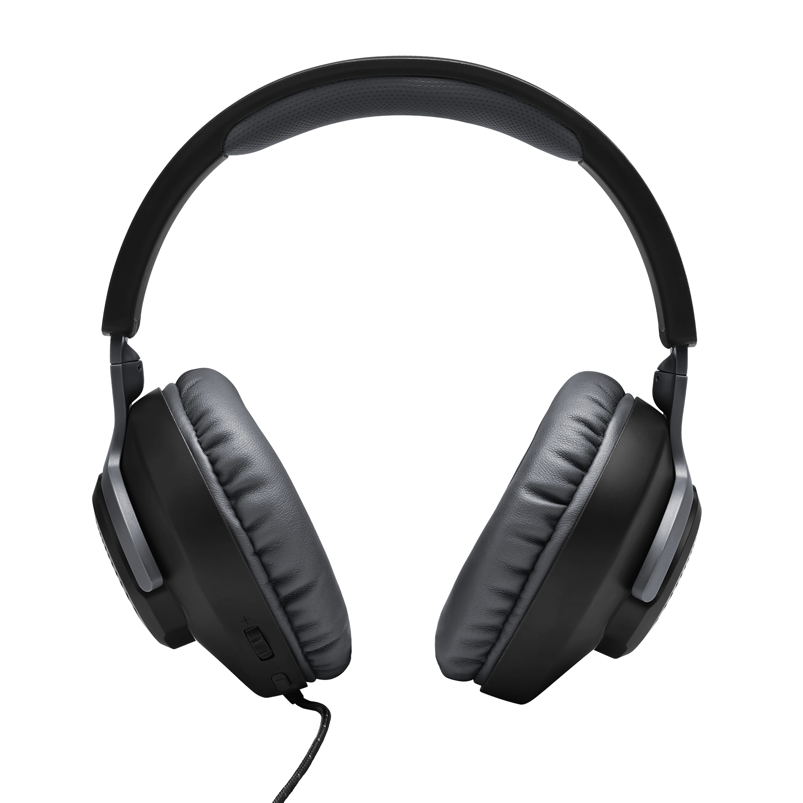 JBL Quantum 100 Wired overear gaming headset with a detachable mic